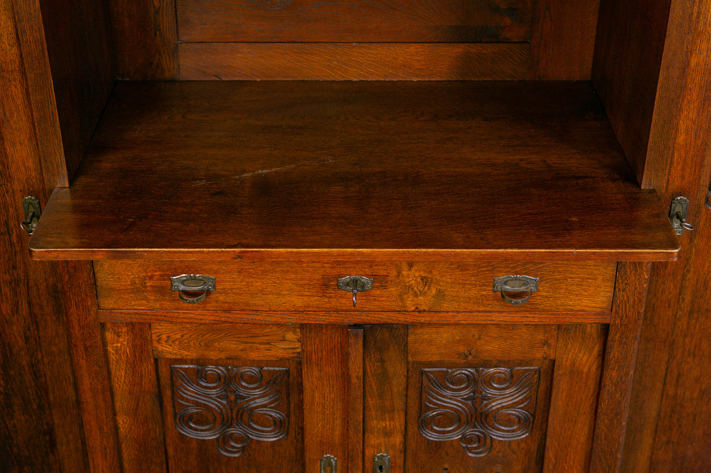 Vintage Anrichte Buffet Kommode Regal Schrank Alt Antik 2309_2501