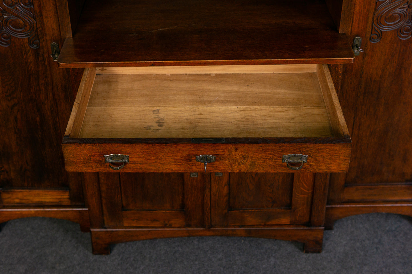 Vintage Anrichte Buffet Kommode Regal Schrank Alt Antik 2309_2501