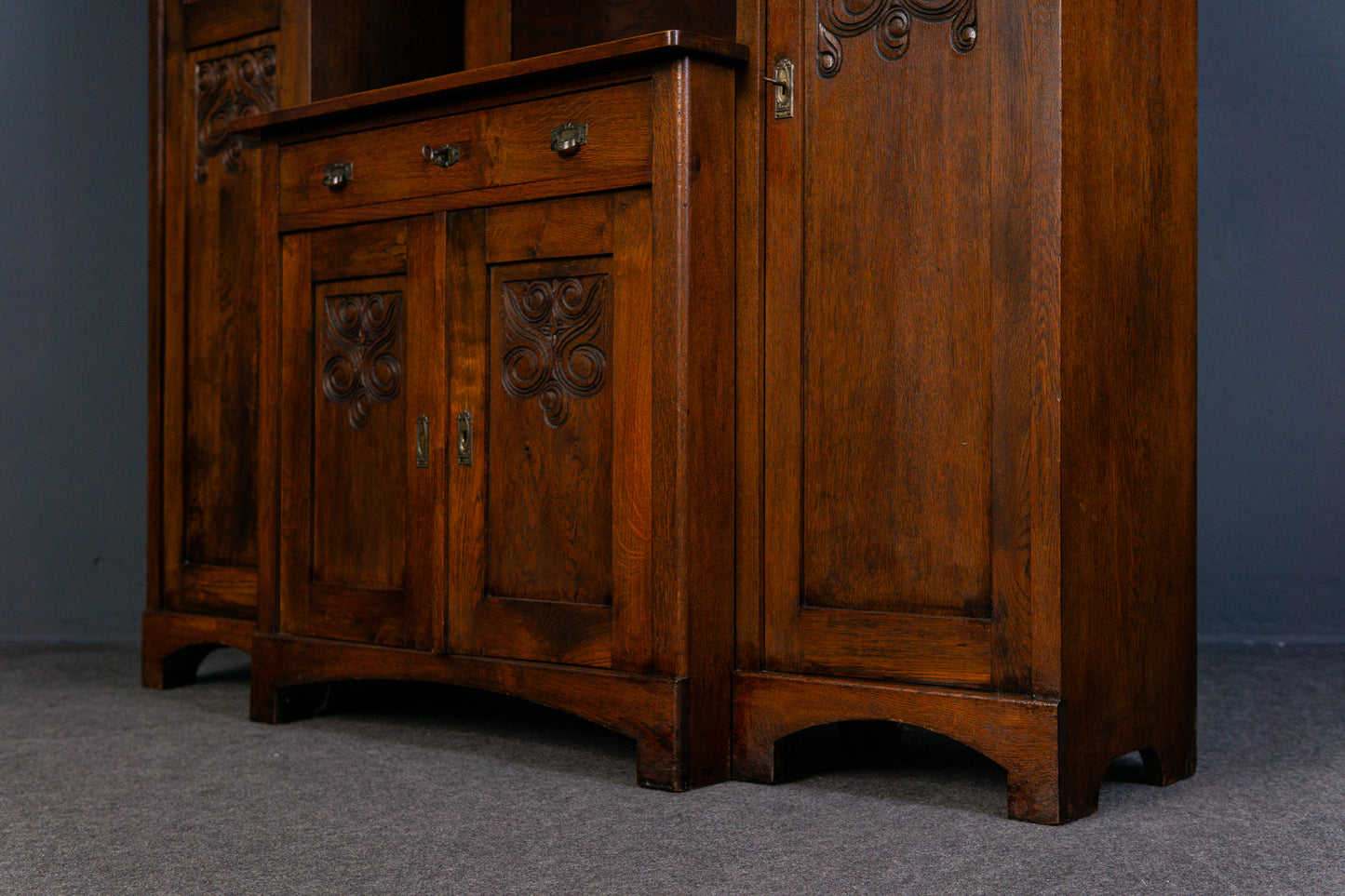 Vintage Anrichte Buffet Kommode Regal Schrank Alt Antik 2309_2501
