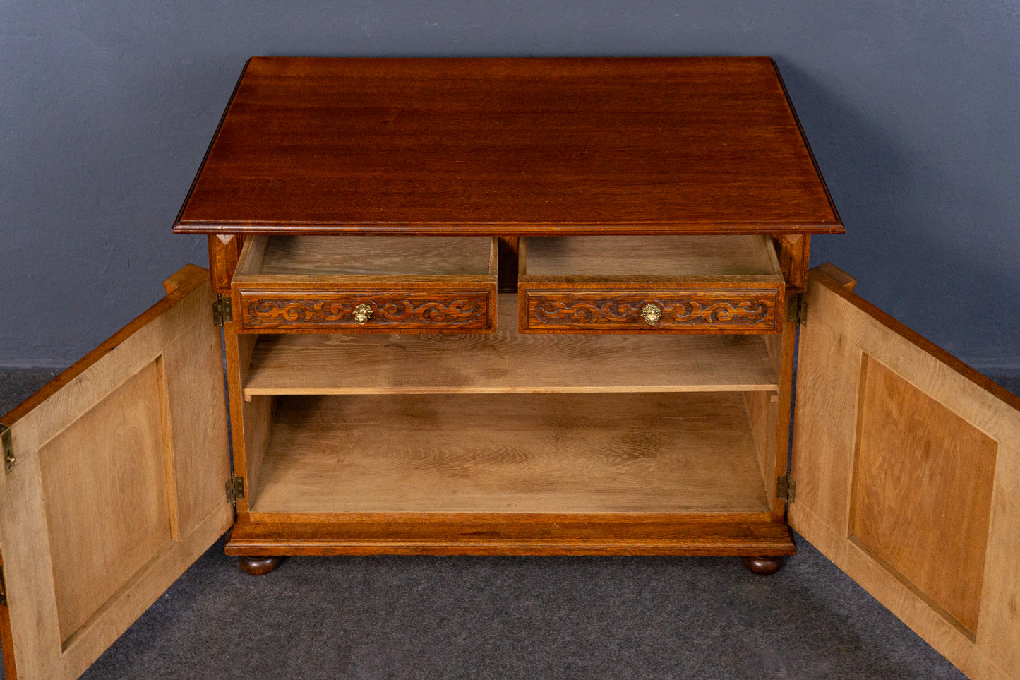 Kommode Vertiko Anrichte Schrank Sideboard Alt Antik MÖBLINGER 2409_1605