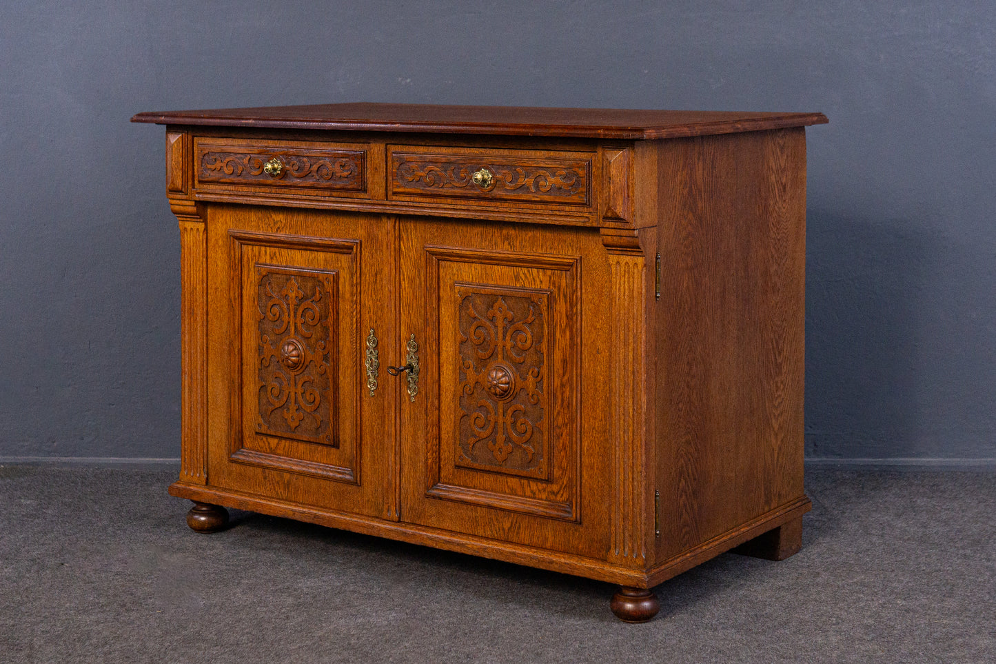 Kommode Vertiko Anrichte Schrank Sideboard Alt Antik MÖBLINGER 2409_1605