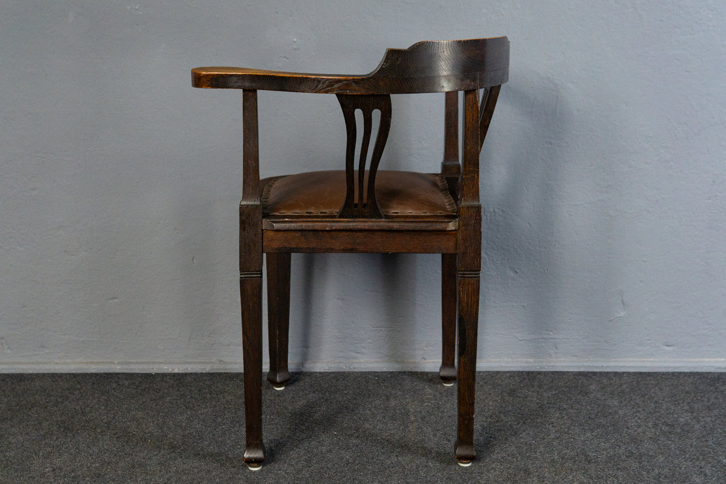 Armlehnenstuhl Stuhl Schreibtisch Tisch Vintage Antik Alt MÖBLINGER 2504_2403