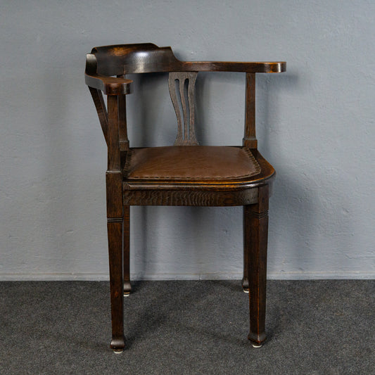Armlehnenstuhl Stuhl Schreibtisch Tisch Vintage Antik Alt MÖBLINGER 2504_2403