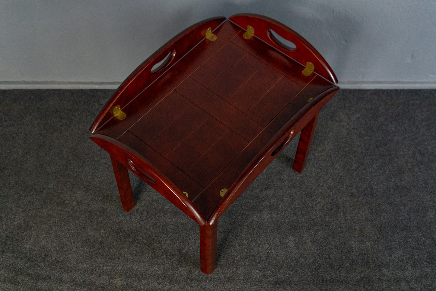 Butlers Tray Tisch Table Tablett Tabletttisch Vintage Alt MÖBLINGER 2504_2801