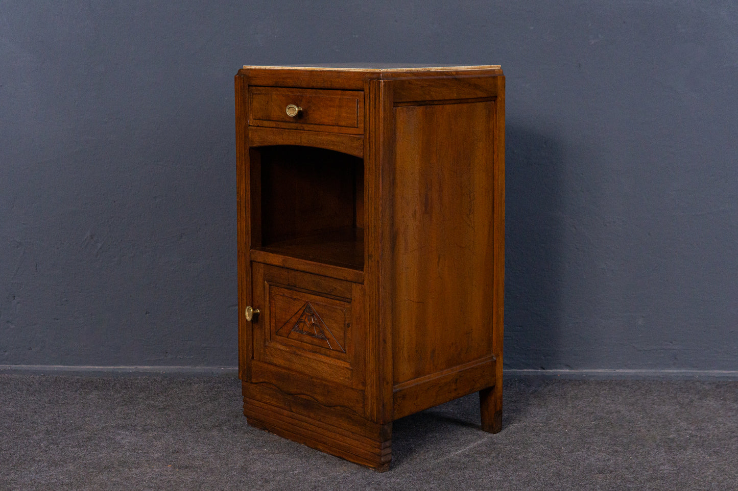 Nachttisch Nachtschrank Kommode Schrank Regal Alt Antik MÖBLINGER 2409_2306