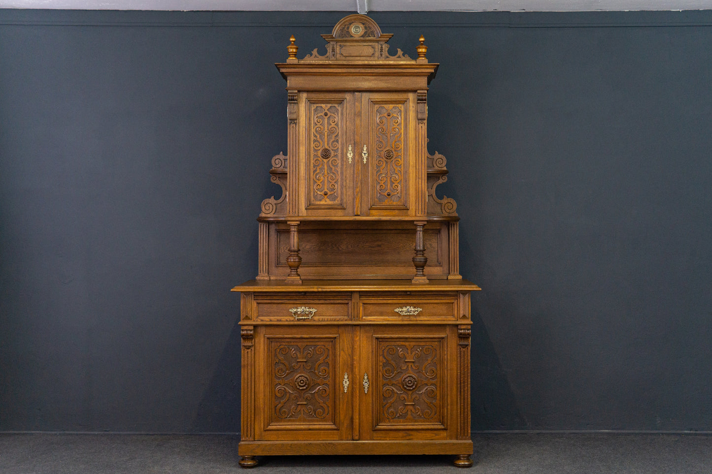 Gründerzeit Buffet Schrank Regal Anrichte Alt Antik 2210_1301