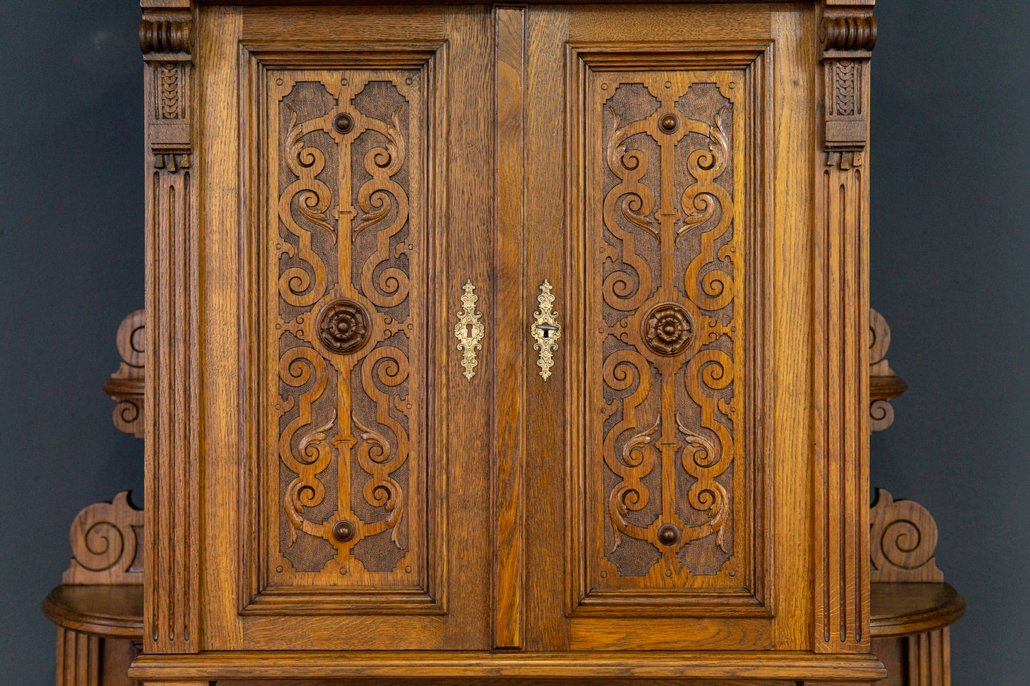 Gründerzeit Buffet Schrank Regal Anrichte Alt Antik 2210_1301