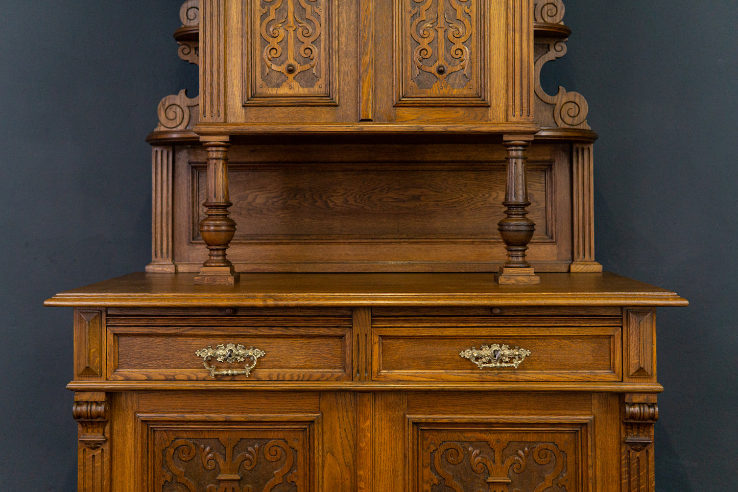 Gründerzeit Buffet Schrank Regal Anrichte Alt Antik 2210_1301