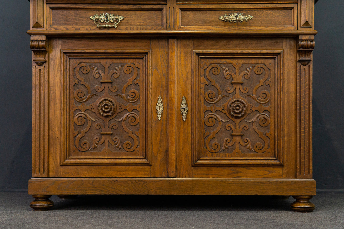 Gründerzeit Buffet Schrank Regal Anrichte Alt Antik 2210_1301