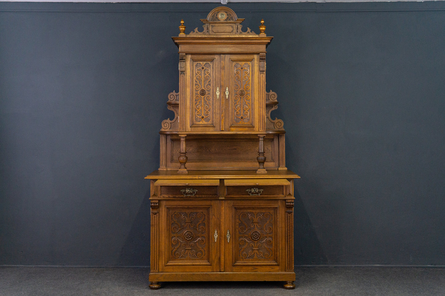 Gründerzeit Buffet Schrank Regal Anrichte Alt Antik 2210_1301