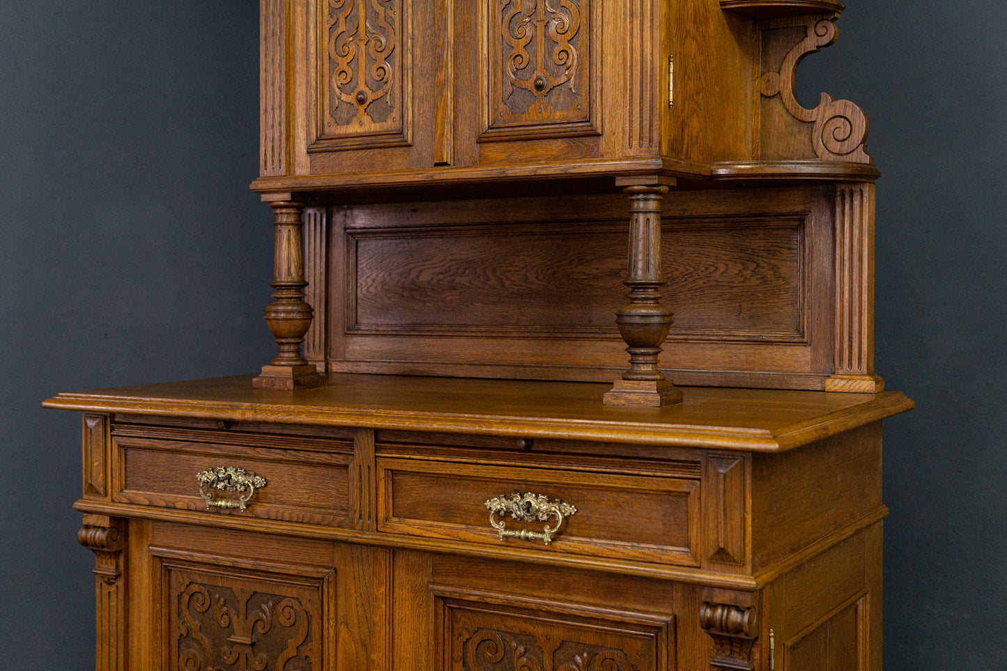Gründerzeit Buffet Schrank Regal Anrichte Alt Antik 2210_1301