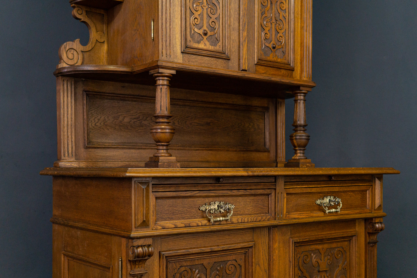 Gründerzeit Buffet Schrank Regal Anrichte Alt Antik 2210_1301