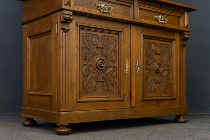 Gründerzeit Buffet Schrank Regal Anrichte Alt Antik 2210_1301