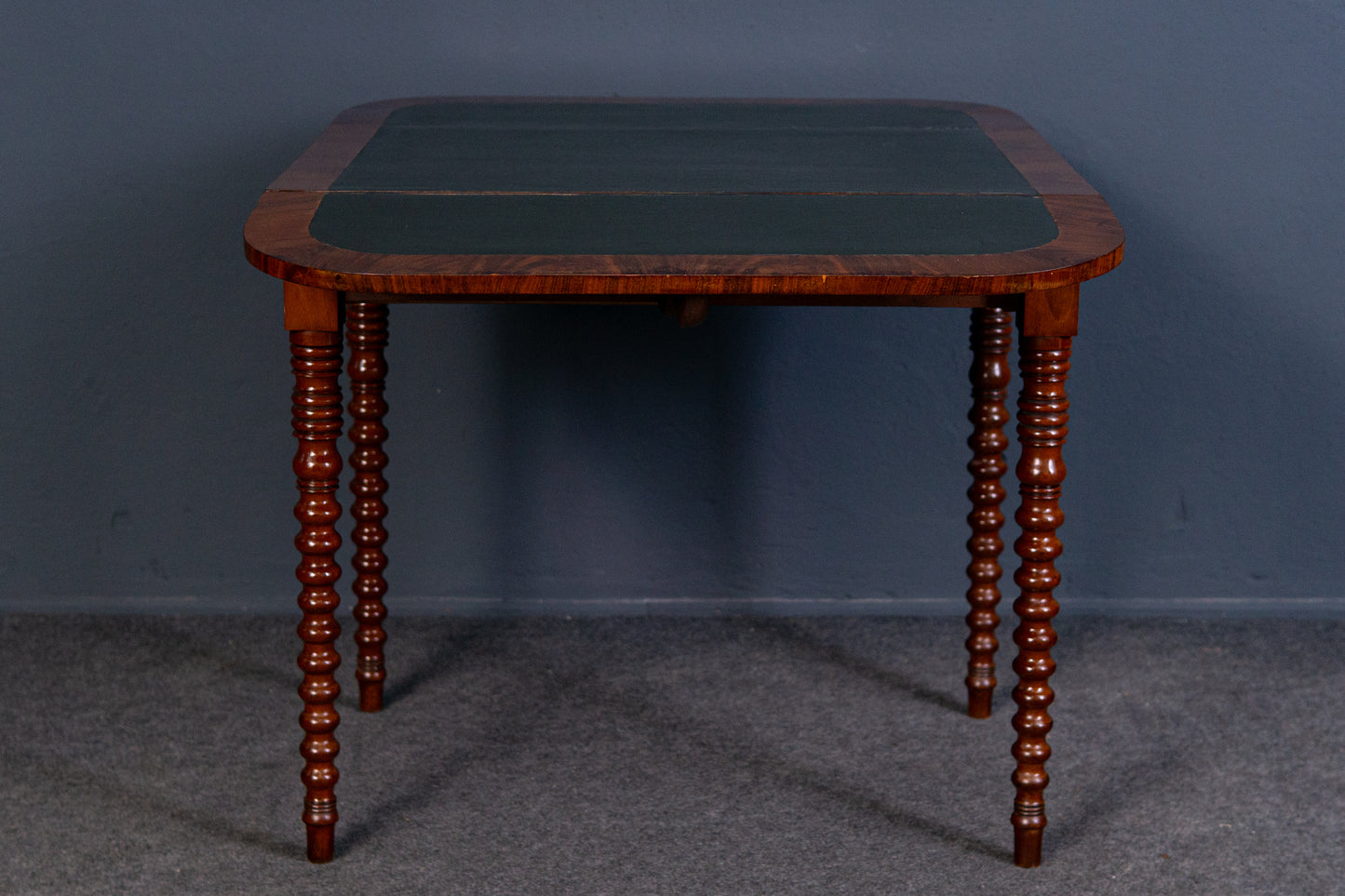 Biedermeier Tisch Spieltisch Stuhl Tafel Büro Alt Antik 2310_0702