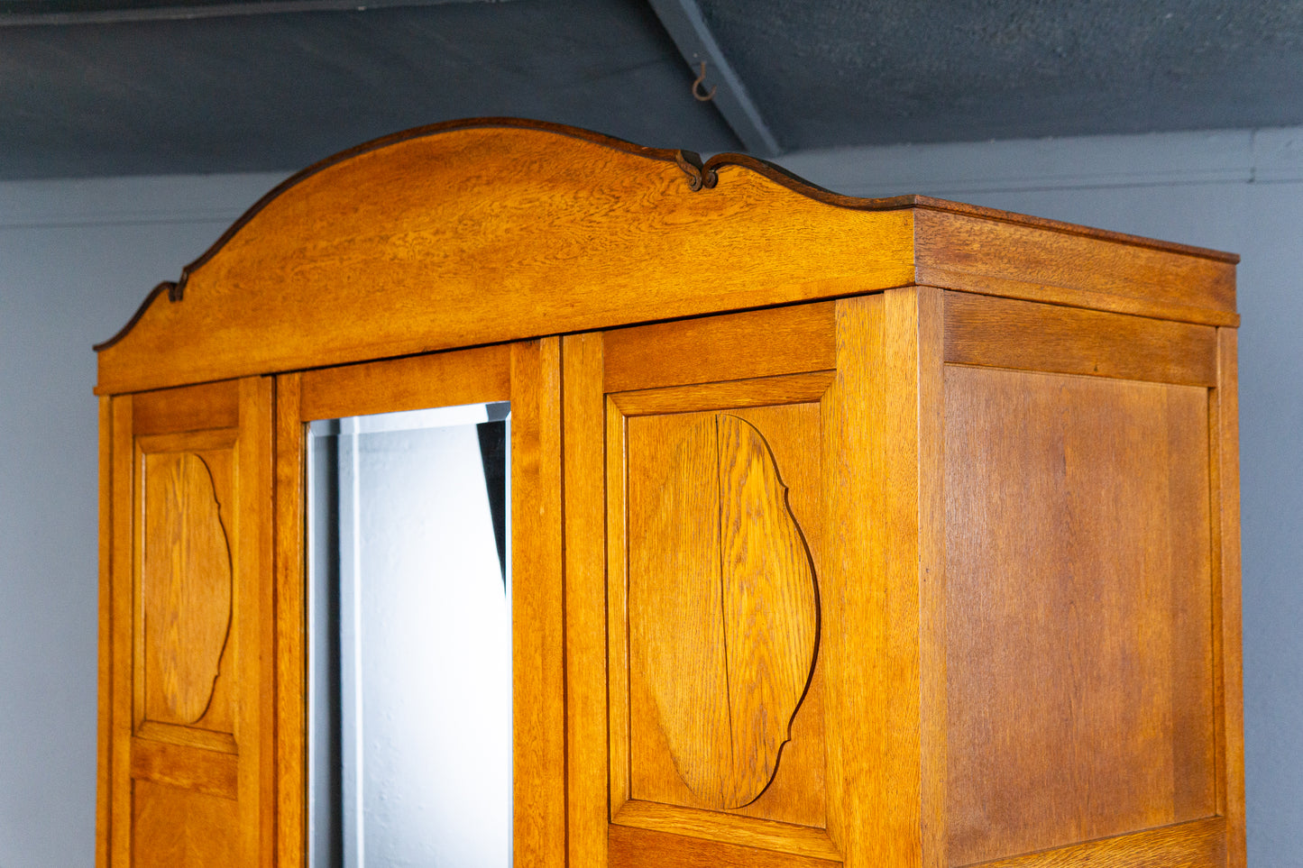 Vintage Kleiderschrank Garderobe Regal Kommode Alt Antik MÖBLINGER 2505_0501