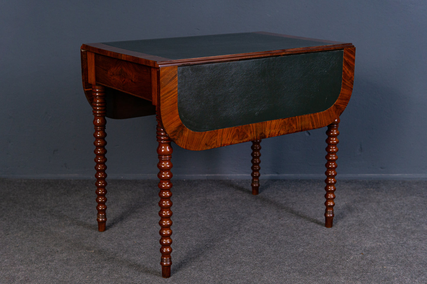 Biedermeier Tisch Spieltisch Stuhl Tafel Büro Alt Antik 2310_0702