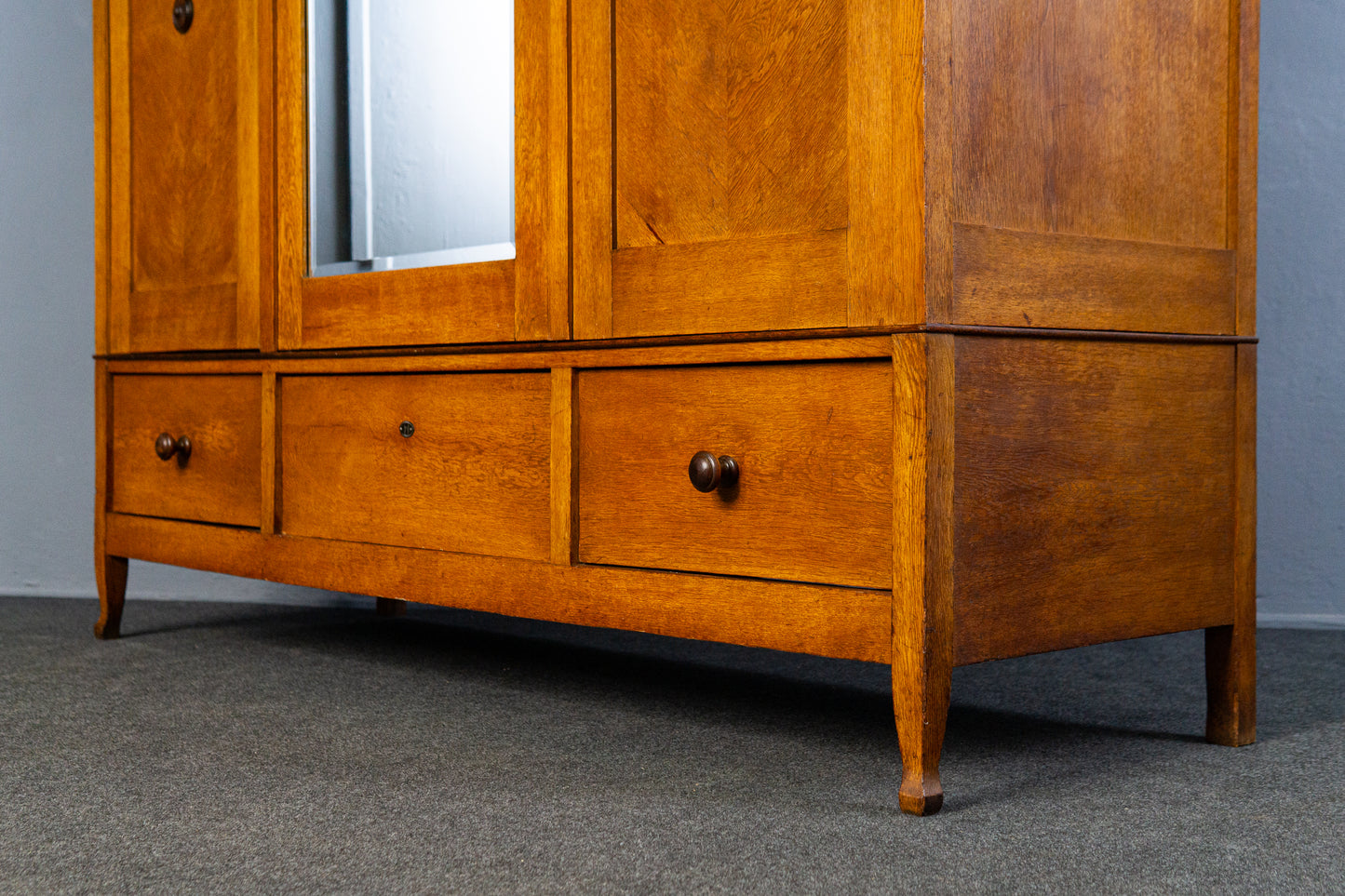 Vintage Kleiderschrank Garderobe Regal Kommode Alt Antik MÖBLINGER 2505_0501