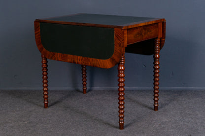 Biedermeier Tisch Spieltisch Stuhl Tafel Büro Alt Antik 2310_0702