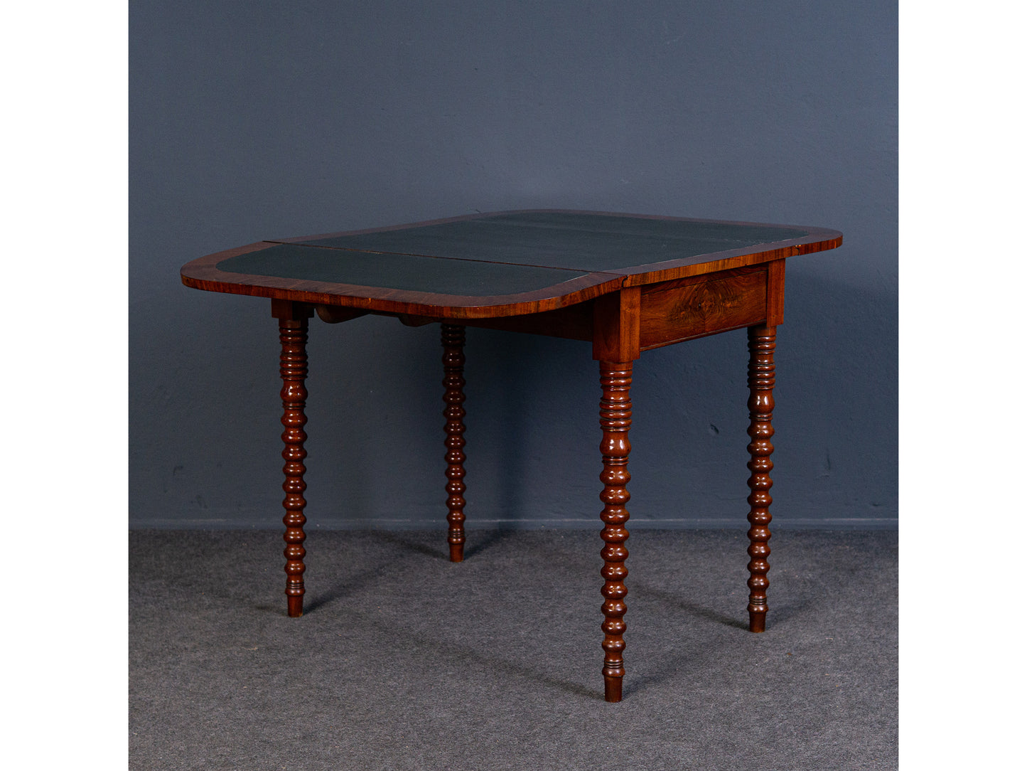 Biedermeier Tisch Spieltisch Stuhl Tafel Büro Alt Antik 2310_0702