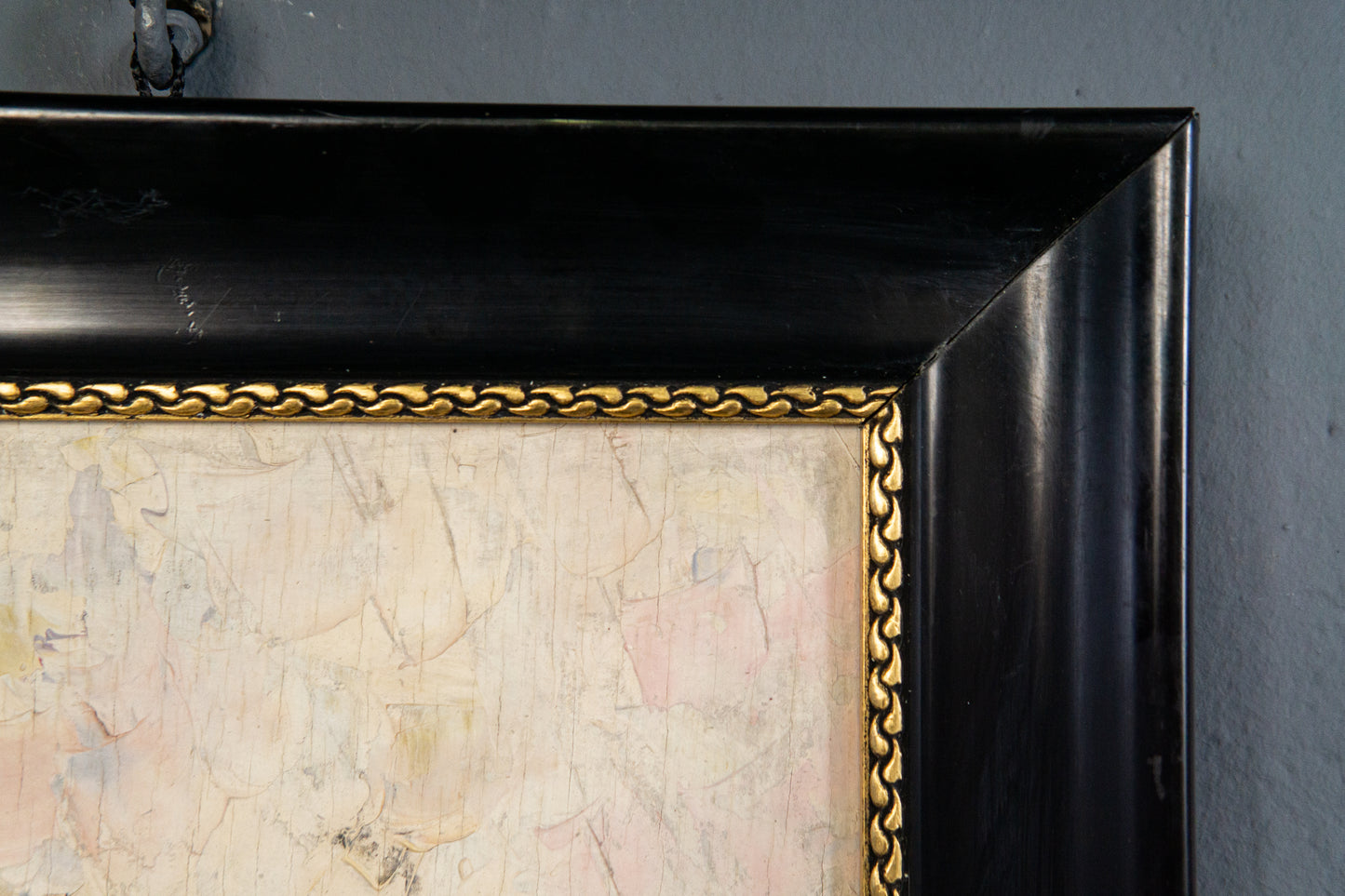 Maritimes gerahmtes Ölgemälde, erste Hälfte des 20.Jahrhunderts - Ölbild Gemälde Malerei Kunst Maritim Alt Antik MÖBLINGER