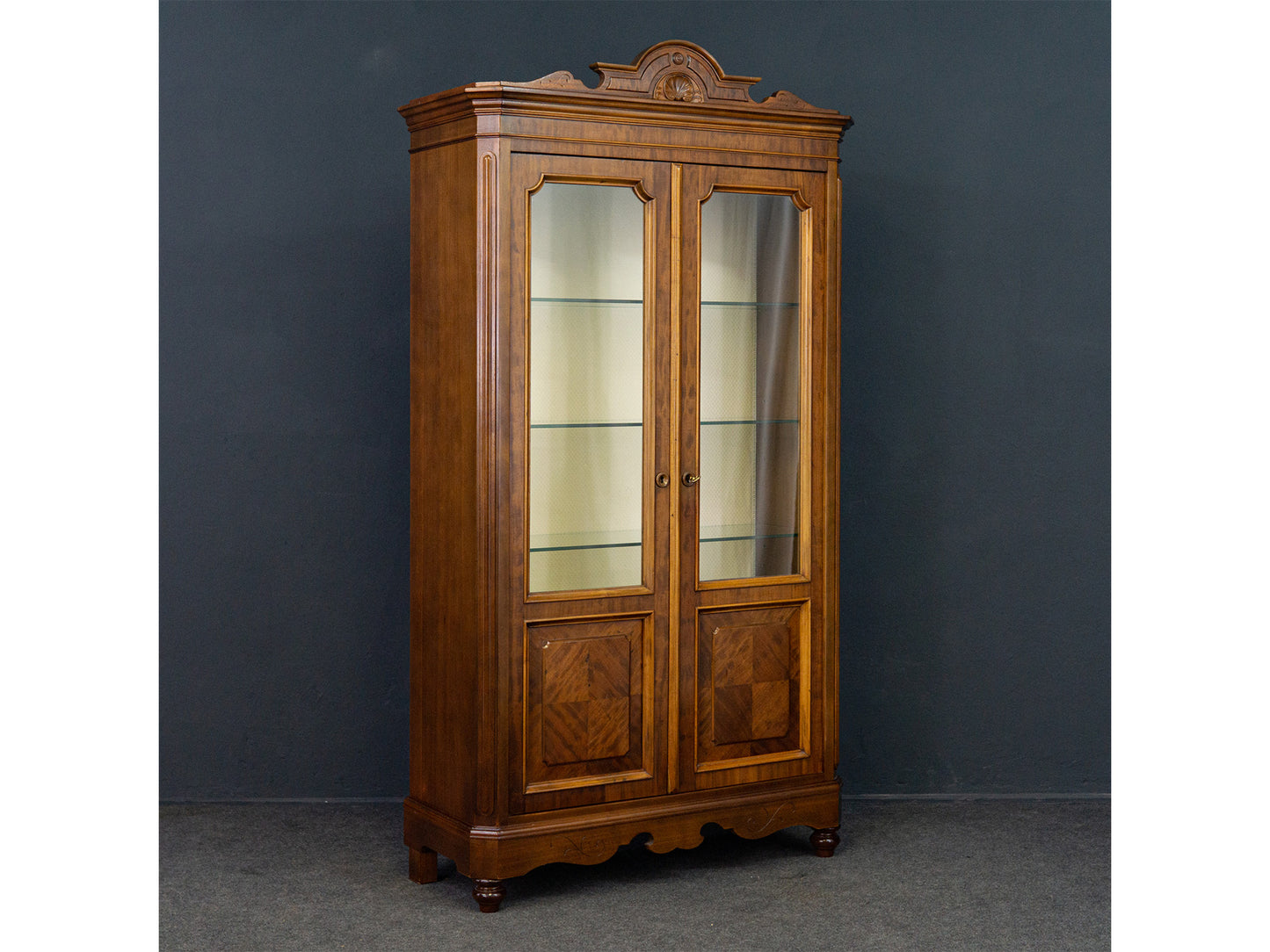 Bücherschrank Vitrine Kommode Buffet Anrichte Alt Antik 2210_1703