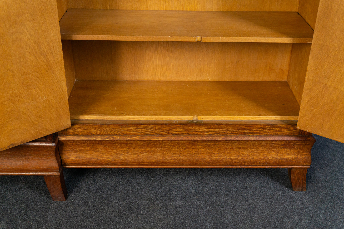 seltener Jugendstil Bücherschrank, Anfang des 20.Jahrhunderts - Schrank Uhr Standuhr Vitrine Kommode Alt Antik MÖBLINGER