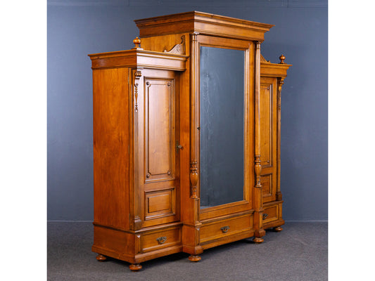 großer Schrank Kleiderschrank Kommode Regal Alt Antik MÖBLINGER 2409_3001