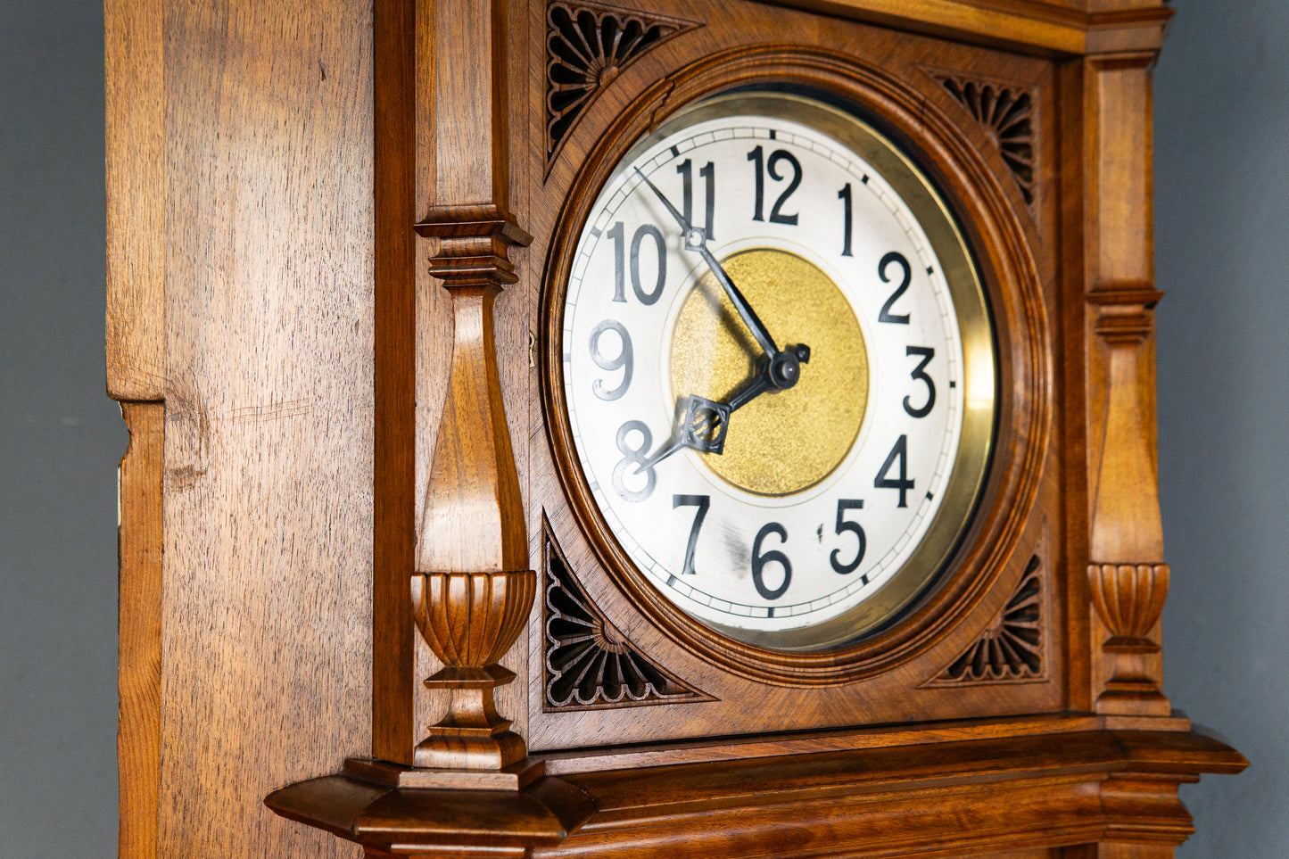 seltene Lenzkirch Eckstanduhr, Gründerzeit Übergang Jugendstil um 1900 - Clock Standuhr Uhr Alt Antik MÖBLINGER