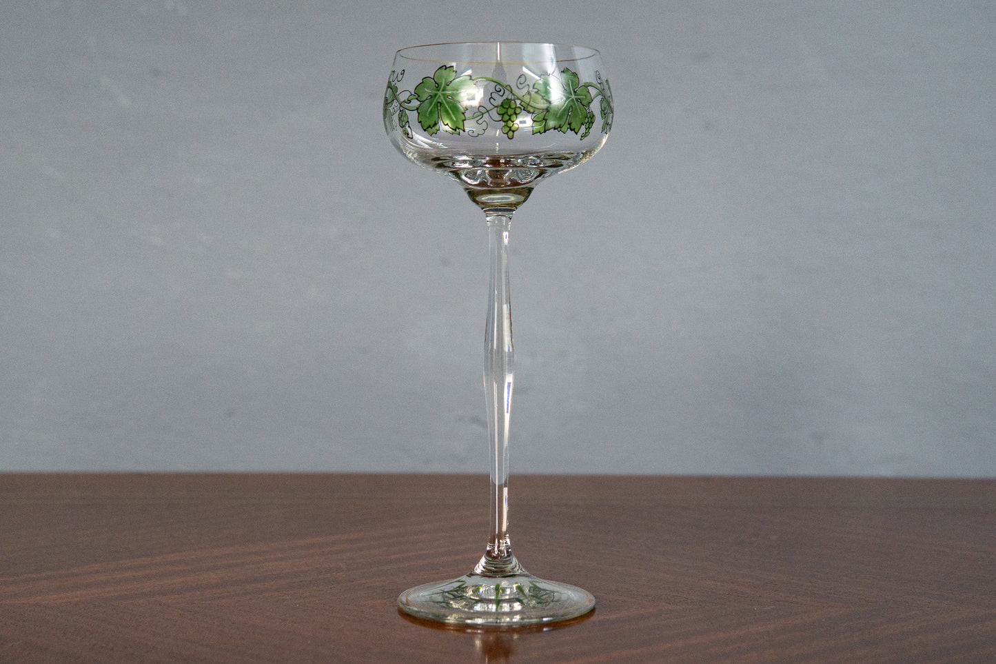 Sehr seltene 6er SetJugendstil Weingläser von Theresienthal - Design Hans Christiansen 1900-1905