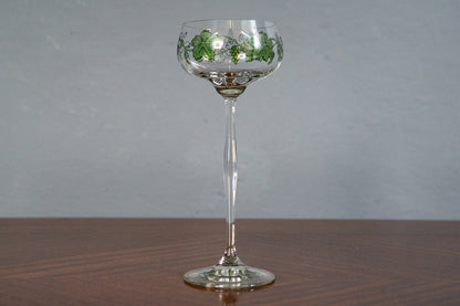 Sehr seltene 6er SetJugendstil Weingläser von Theresienthal - Design Hans Christiansen 1900-1905