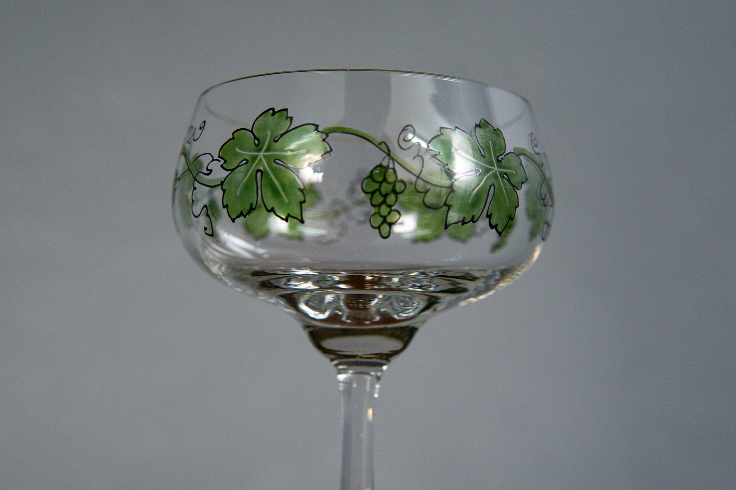 Sehr seltene 6er SetJugendstil Weingläser von Theresienthal - Design Hans Christiansen 1900-1905