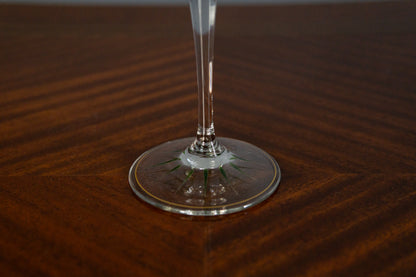 Sehr seltene 6er SetJugendstil Weingläser von Theresienthal - Design Hans Christiansen 1900-1905