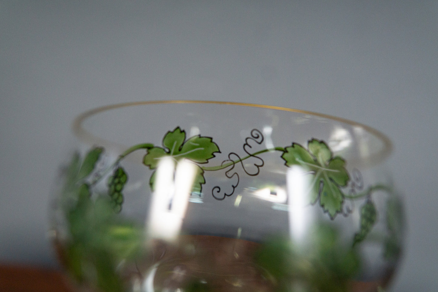 Sehr seltene 6er SetJugendstil Weingläser von Theresienthal - Design Hans Christiansen 1900-1905