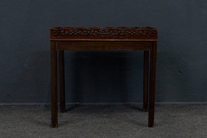 Beistelltisch Tablett Table Satztisch Alt Vintage 2210_2705