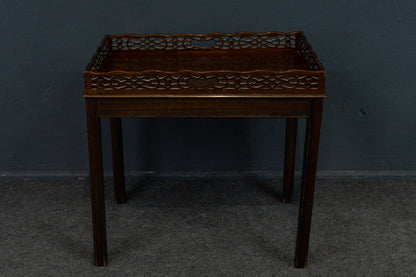 Beistelltisch Tablett Table Satztisch Alt Vintage 2210_2705