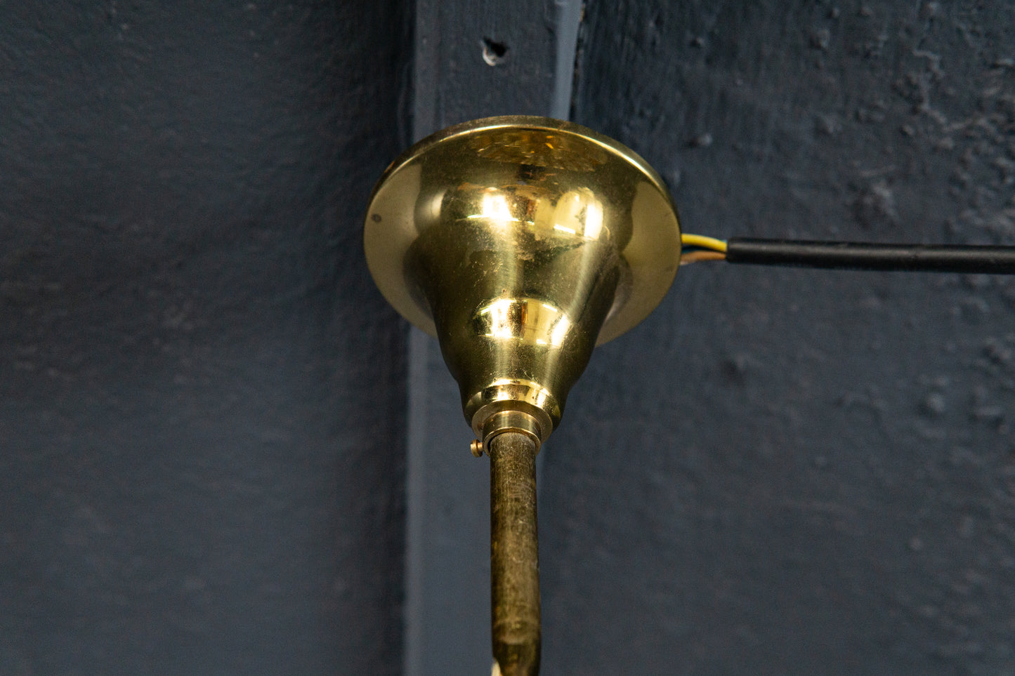 seltener Mid-Century Kronleuchter von Palwa, 1960er Jahre - exklusive Leuchte Glas Lampe Deckenleuchte Vintage Alt MÖBLINGER