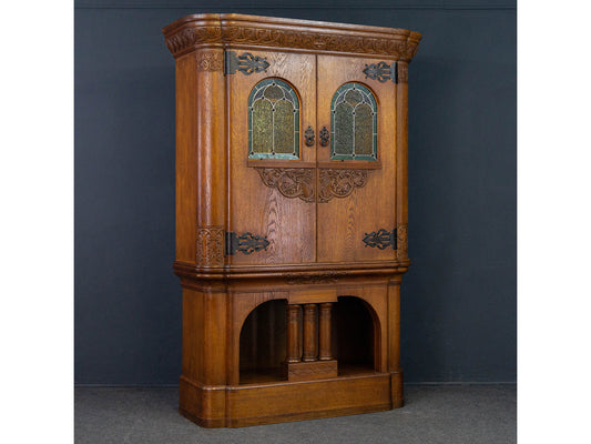 Bücherschrank Kabinett Buffet Regal Anrichte Alt Antik 2211_0603