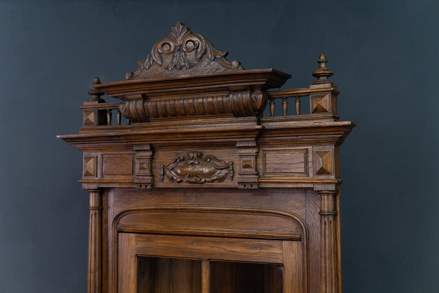 Eckschrank Buffet Schrank Regal Gründerzeit Alt Antik 2211_0604