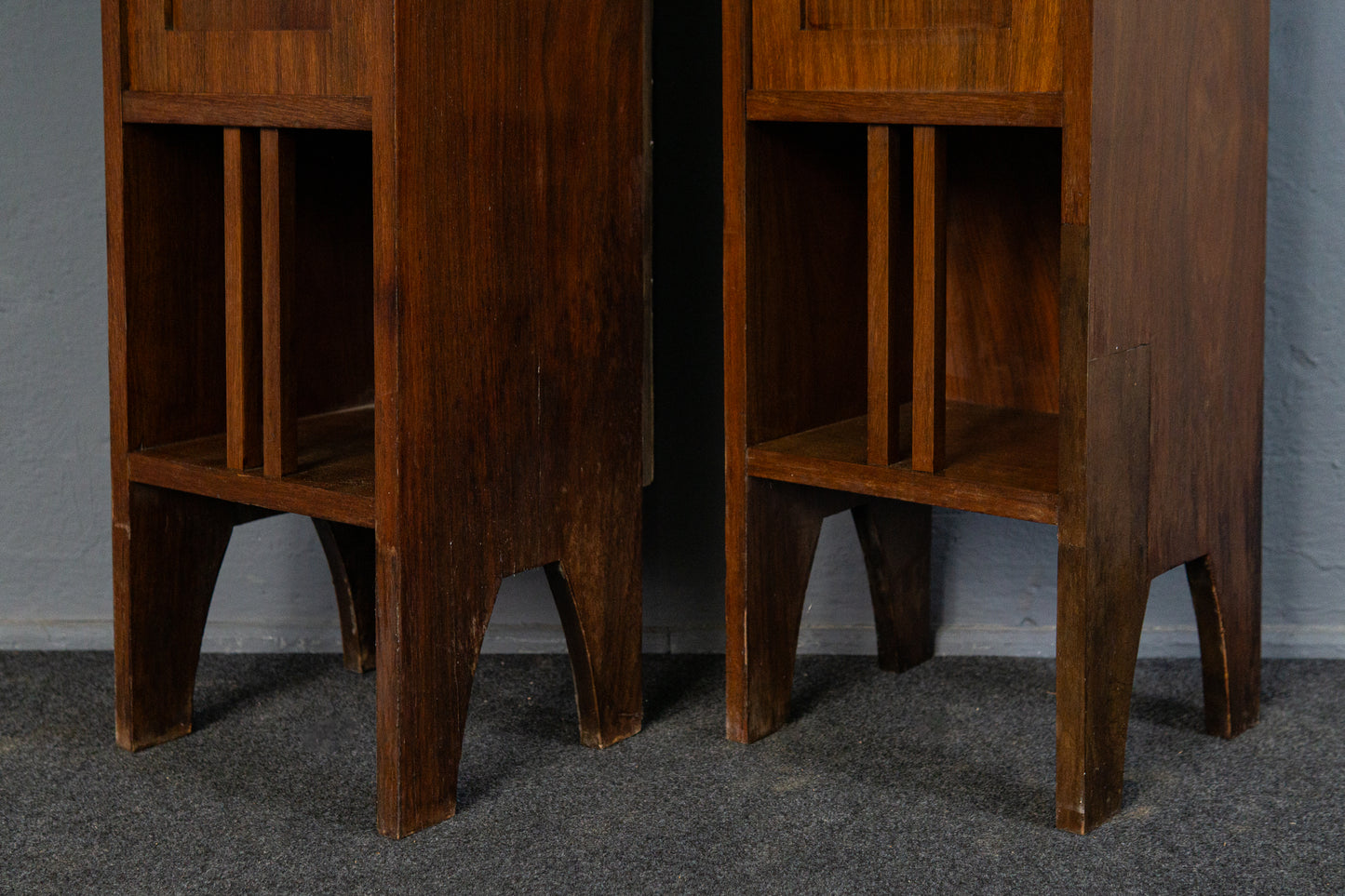 Elegante Jugendstil Pfeilerschränke, Anfang des 20.Jahrhunderts - Kommode Schränke Anrichte Buffet Sofa Alt Antik MÖBLINGER