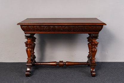 Gründerzeit Antik Tisch Stuhl Bank Hocker Table Salon MÖBLINGER 2410_2101