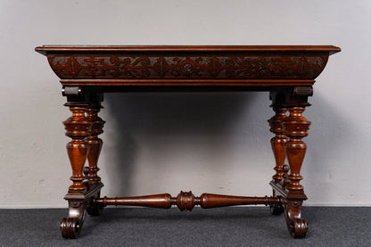 Gründerzeit Antik Tisch Stuhl Bank Hocker Table Salon MÖBLINGER 2410_2101