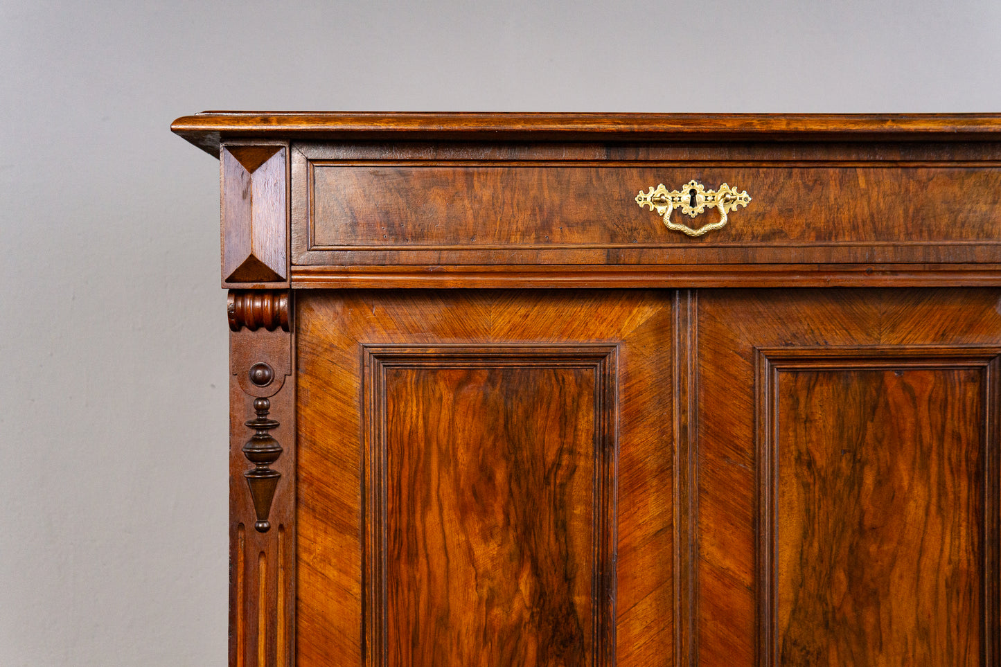 Gründerzeit Vertiko Kommode Schrank Regal Alt Antik MÖBLINGER 2410_2102
