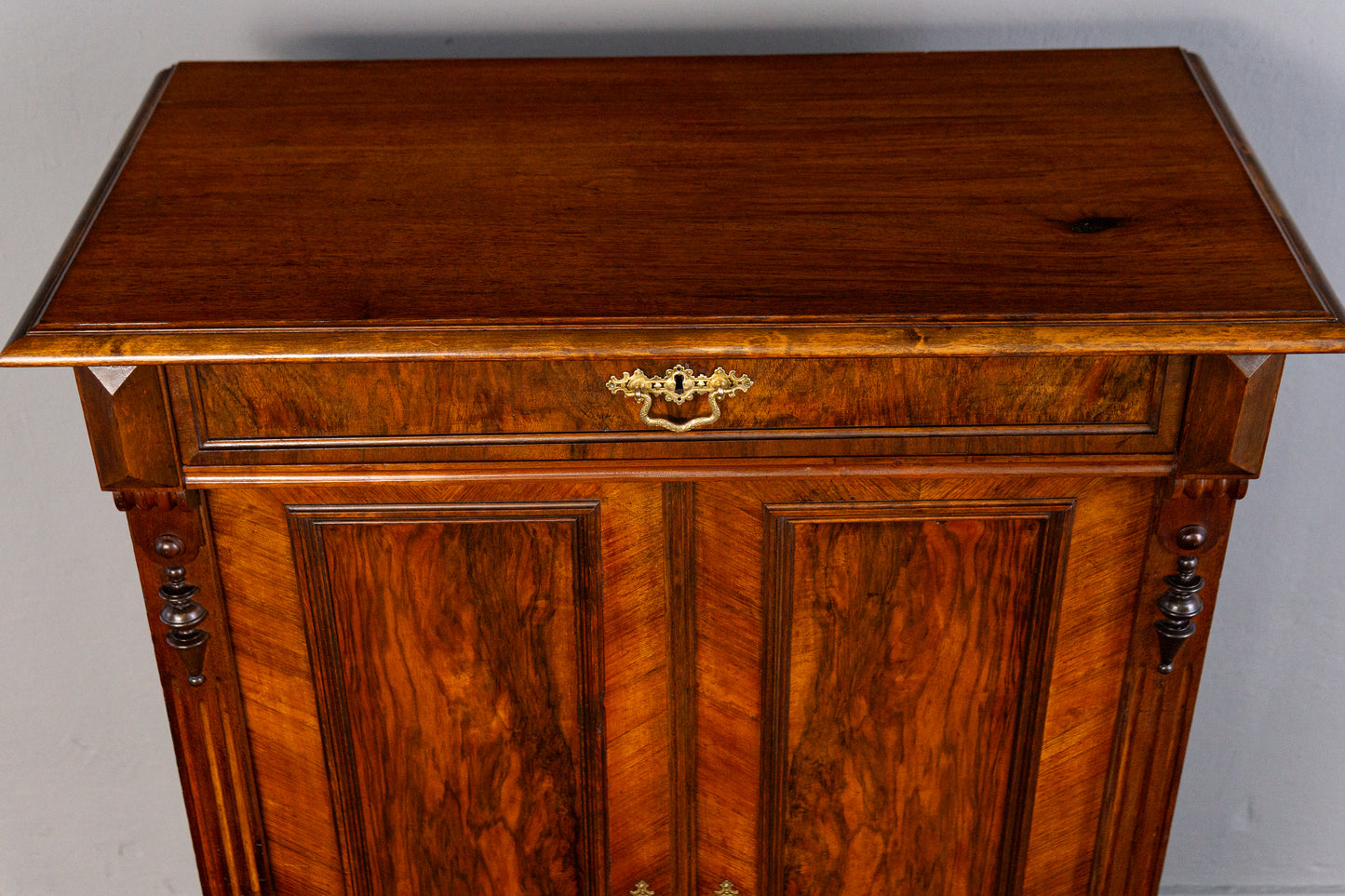 Gründerzeit Vertiko Kommode Schrank Regal Alt Antik MÖBLINGER 2410_2102