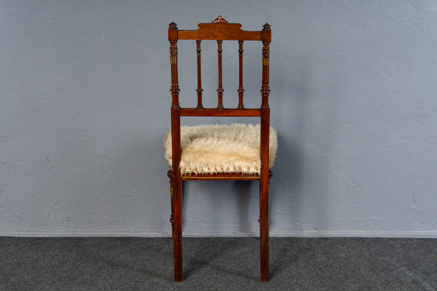 Feiner Neo Empire Stuhl, um 1880 - Sessel Sitz Chair Sofa Tisch Alt Antik MÖBLINGER