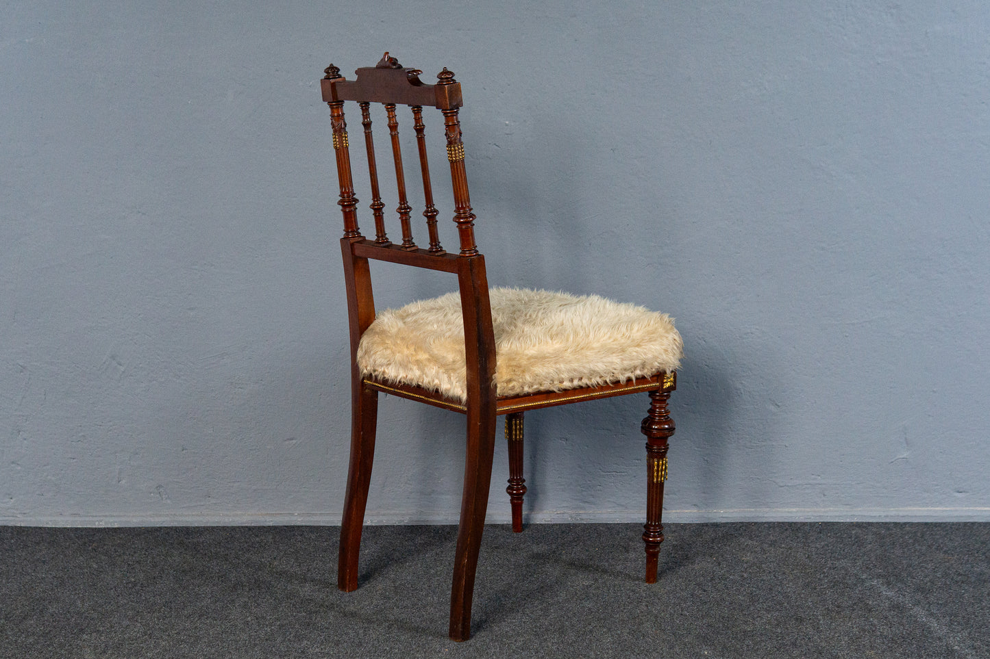 Feiner Neo Empire Stuhl, um 1880 - Sessel Sitz Chair Sofa Tisch Alt Antik MÖBLINGER