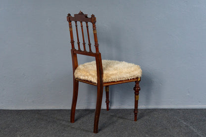 Feiner Neo Empire Stuhl, um 1880 - Sessel Sitz Chair Sofa Tisch Alt Antik MÖBLINGER