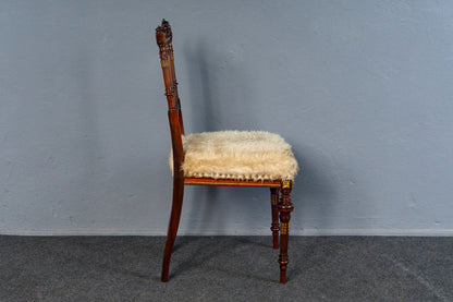 Feiner Neo Empire Stuhl, um 1880 - Sessel Sitz Chair Sofa Tisch Alt Antik MÖBLINGER