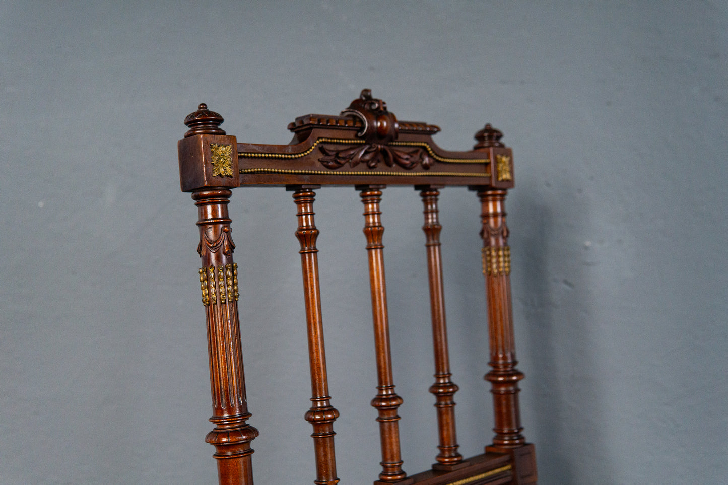 Feiner Neo Empire Stuhl, um 1880 - Sessel Sitz Chair Sofa Tisch Alt Antik MÖBLINGER