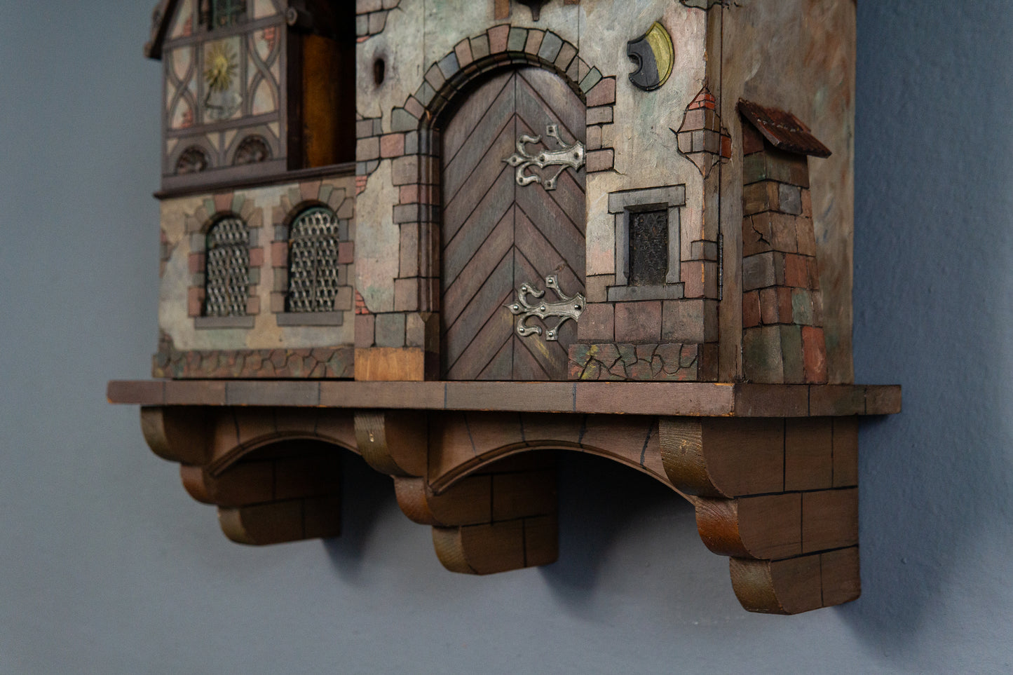 Detailreicher Dekorativer Wandschrank, um 1900 - Regal Kommode Haus Barock Alt Antik MÖBLINGER