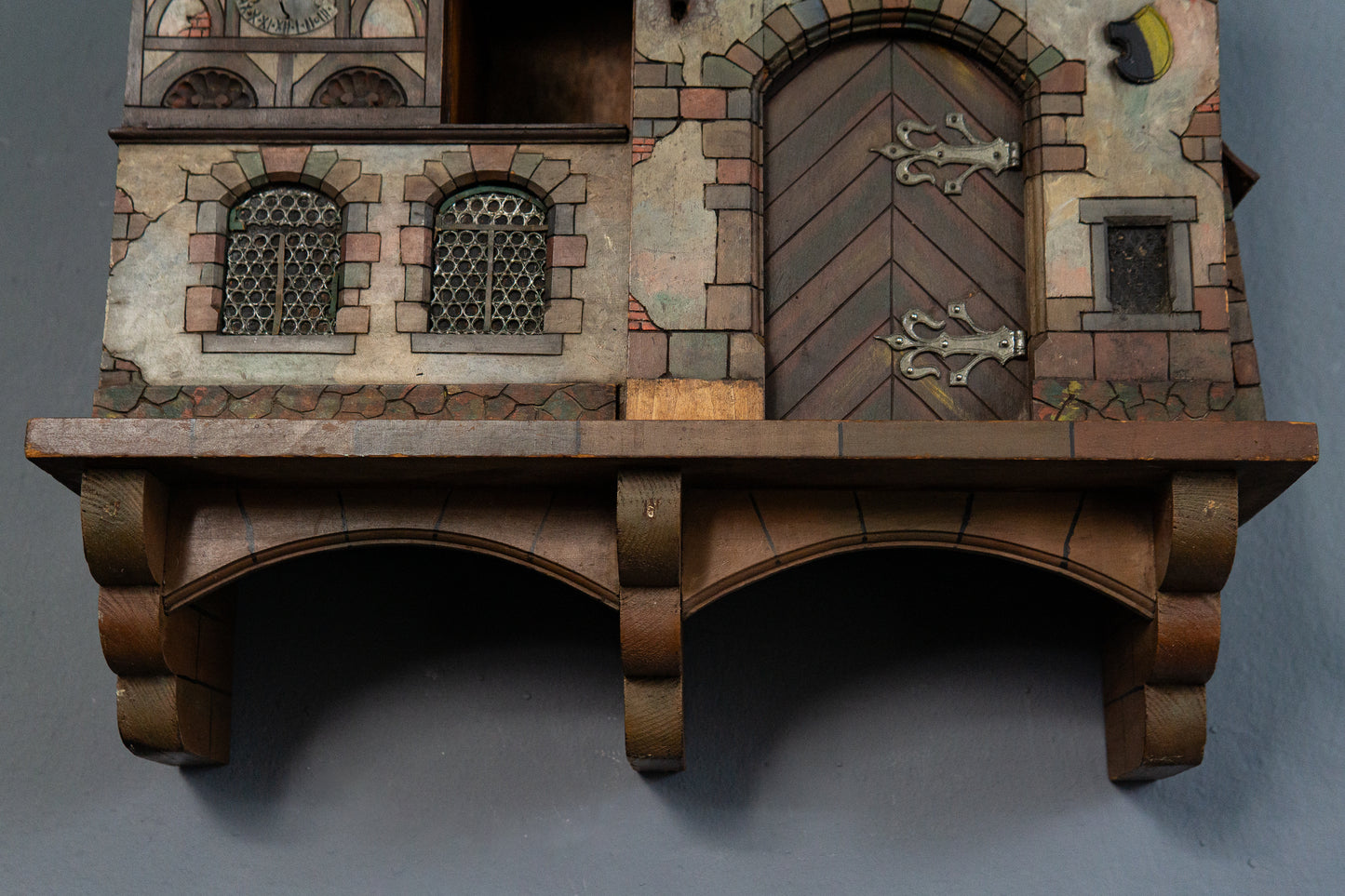 Detailreicher Dekorativer Wandschrank, um 1900 - Regal Kommode Haus Barock Alt Antik MÖBLINGER